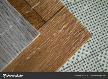 Ламинат: Образцы ламината и ЛИНОЛЕУМА различных оттенков и текстур дерева — 4