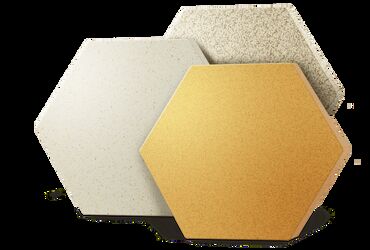 Резиновая плитка: Промышленная кислотоупорная плитка шестигранник Керамические — 2