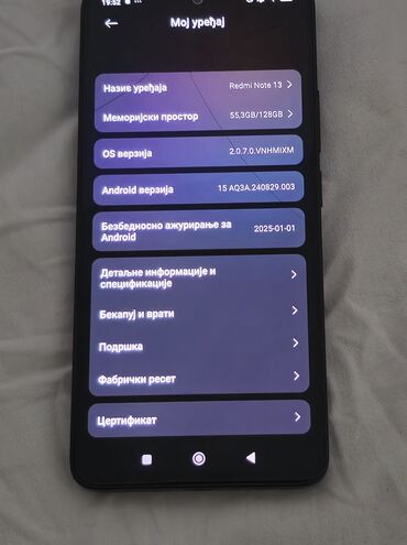 Xiaomi: Xiaomi Redmi Note 13, 128 GB, bоја - Crna, Dual SIM — 6