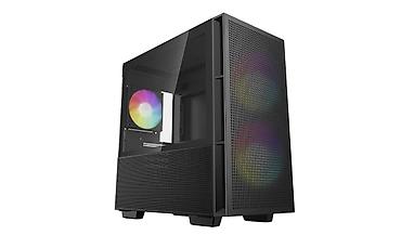 Korpuslar: DeepCool CH360 PC korpusu – mesh ön panel və şüşə yan panel ilə, RGB — 1
