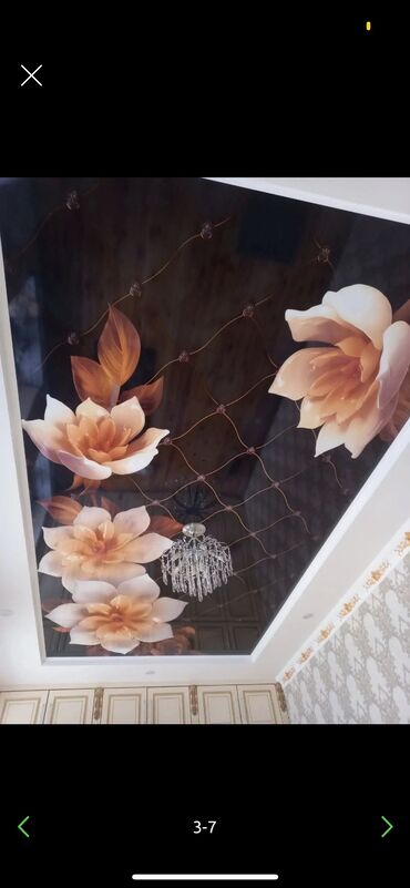 Натяжной потолок: Натяжной потолок 3D потолки, Глянцевое, Матовое Демонтаж, Монтаж, Бесплатная консультация — 17