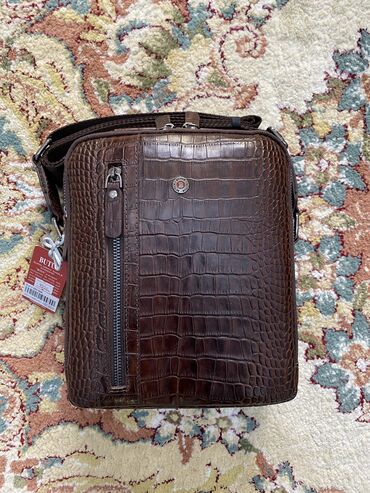 Барсетки: Барсетка, Butun, Материал: Натуральная кожа, Застежка на молнии, Множество карманов, Оригинал, Новый — 2