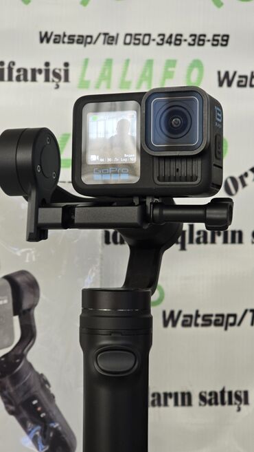 Videokameralar: GoPro 13 Black + Inkee Falcon Plus 3-oxlu stabilizator dəsti Məhsulun — 9
