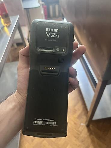 Yeni nəsil, onlayn kassalar: Sunmi V2s mobil POS terminal – Bolt Food üçün brendli model — 2