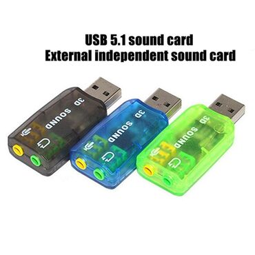 звуковые карта: USB 2,0 интерфейс 5,1 Стерео Аудио Звуковая карта адаптер для ПК