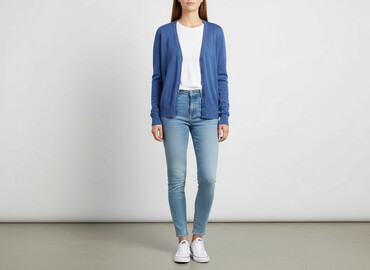 narzutka h m: H&M, Kardigan damski, rozmiar S