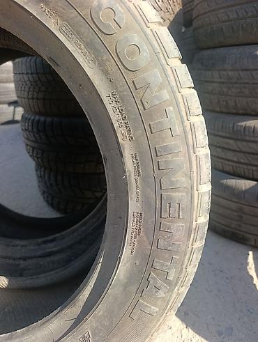 шины 21560 r17 лето: Шины 215 / 60 / R 17, Всесезонная, Б/у, Пара, Легковые, Чехия, Continental — 3