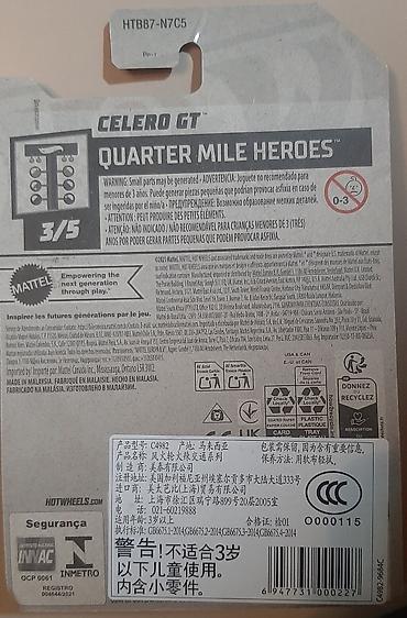 İncəsənət və kolleksiyalar: Hot Wheels – Let's Race NETFLIX Celero GT 9nömrə (Quarter Mile Heroes — 2