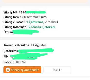 kask satis: Bugün əlimə çatdı məhsullar razmer uyğun gelmediyi üçün satılır — 3