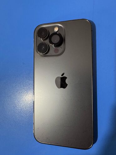 lenovo телефон: IPhone 13 Pro, Б/у, 128 ГБ, Черный, Зарядное устройство, Чехол, Кабель, 85 %