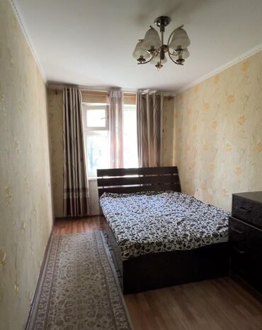 2 комнатная квартира в оше: 2 бөлмө, 43 кв. м, 104-серия, 2 кабат, Косметикалык ремонт