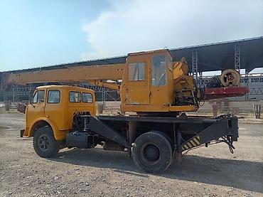 кран: İli 1987 tonaş 14ton qiməti 17min barter mümkündür baxır maşına — 4