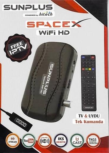 cvc tv: SUNPLUS SpaceX WiFi HD uydu qəbuledicisi yutub da işləyəcək sadə TV ni — 1