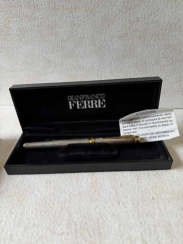 Vintage nalivpero Gianfranco Ferre srebro 925 Italija Elegantno at lalafo.rs — 1 Vintage nalivpero Gianfranco Ferre srebro 925 Italija Elegantno — 1