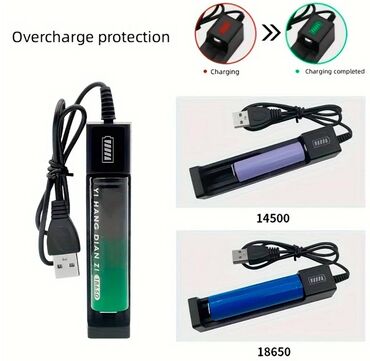 Ostali proizvodi za kuću: Nov punjač za Litium-Jonske baterije. Ima indikator punjenja dok puni — 9