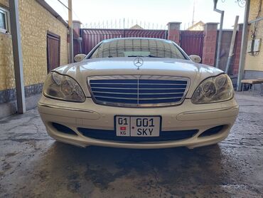 сткл: Mercedes-Benz S-Class: 2003 г., 3.7 л, Автомат, Бензин, Седан