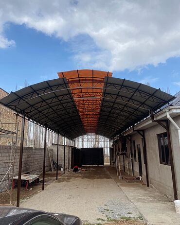 Сварка: Выполняем сварочные работы навесы Арка односкатные,конвертные все — 11