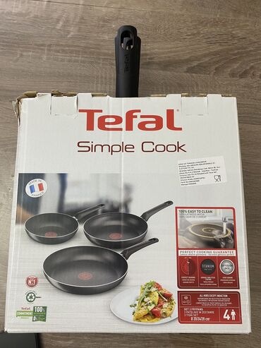 tava dəstləri: Tava, 28 sm, Tefal, Fransa