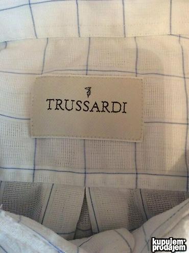 tri hil: Original TRUSSARDI kosulja 44 Made in Italy Cotton - Line Ramena 52 — 1