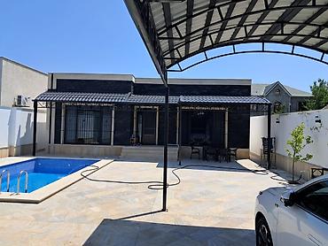 Günlük kirayə evlər: Bağ evi kirayə verilir, Mərdəkan Mərdəkanda yerləşən isti, hovuzlu bağ — 10