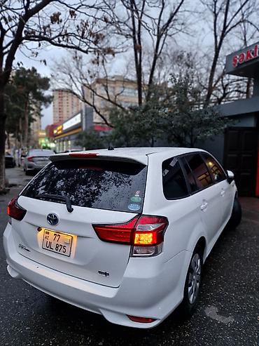 Toyota: Toyota Corolla Fielder Hybrid (ağ rəng, universal kuzov) BUTUN — 6