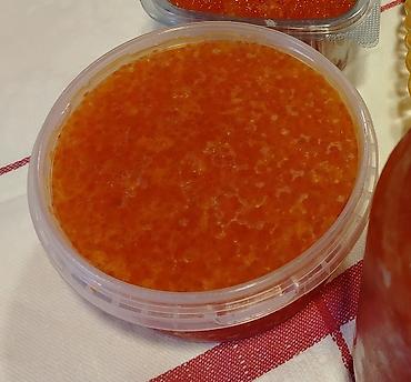 Qırmızı kürü: Kamçatka keta ikrası - Məhsul: Qırmızı keta (chum salmon) ikrası - — 8