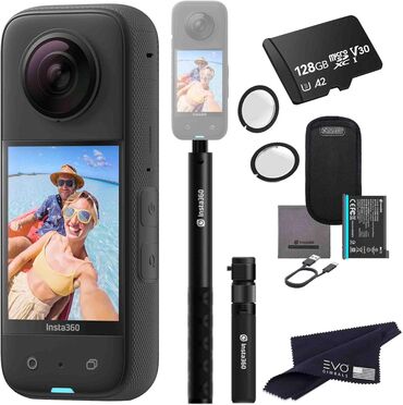 Videokameralar: Insta 360 x3 Yenidir tecili satildigina gore bu qiymete qoyulub . Wp