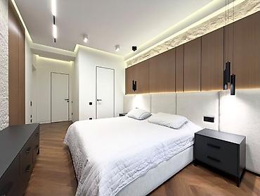 Продажа квартир: 3 комнаты, 122 м², Асанбай мкр Элитка, 9 этаж, Дизайнерский ремонт — 5
