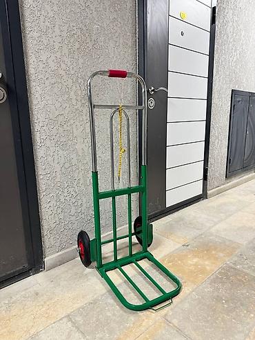 Садово-строительные тачки и тележки: Садово-строительная тачка и тележка, Стальная, Двухколесная, Новый, В розницу — 6