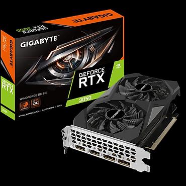 Комплектующие для ПК: Видеокарта для ПК, Б/у, Gigabyte, GeForce RTX, 6 ГБ — 1