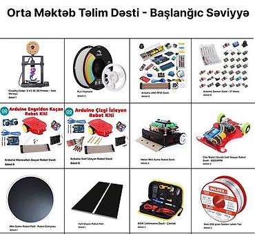 Alət dəstləri: Orta Məktəb Təlim Dəsti – Başlanğıc Səviyyə STEM və robotika dərsləri — 3