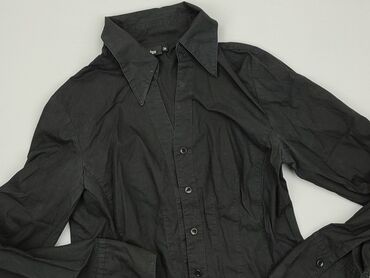 czarne bluzki z długim rękawem eleganckie: Koszula Damska, M, stan - Bardzo dobry