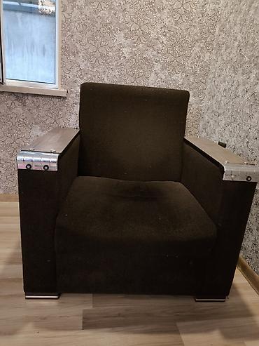 barber kreslosu: İşlənmiş, Divan, 2 kreslo, Bazasız, Açılan — 2