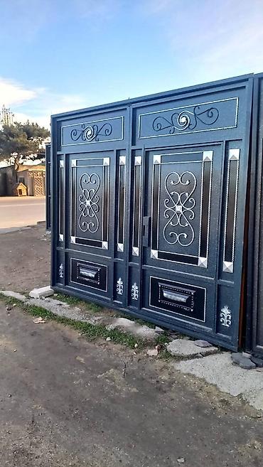 Həyət darvazaları: 650manatdan bawlayan qiymetlerle istenilen olcude sifariw qebul olunur — 2