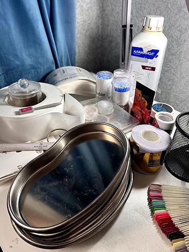 Инструменты и тележки для инструментов: Большой набор для маникюра и дизайна ногтей (кабинетная работа) — 7