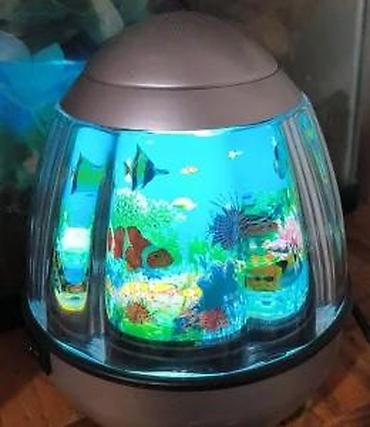 ring light lampa: Dekorativna LED “akvarijum” lampa sa pokretnim efektom riba - — 7