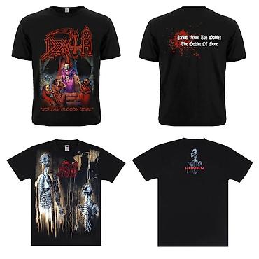 Футболки: Футболки с символикой культовых групп, выполненные из натурального — 8