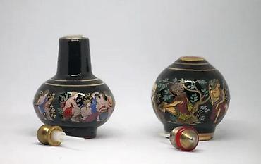 Stare vaze i dekor: MIRISNICE minijaturne grčke keramičke bočice za parfem. Ručna izrada — 6