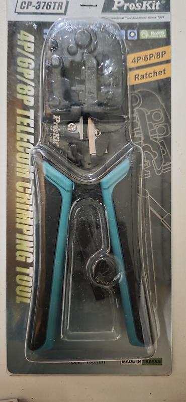 ratchet: Pro’sKit CP-376TR – 4P/6P/8P telekom sıxma aləti Xüsusiyyətlər: - 4P — 1
