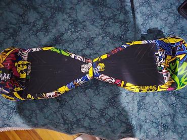 hoverboard ikinci el: Elektrikli hoverboard (öz-özünə tarazlaşan skuter) - Rəng: grafiti — 2