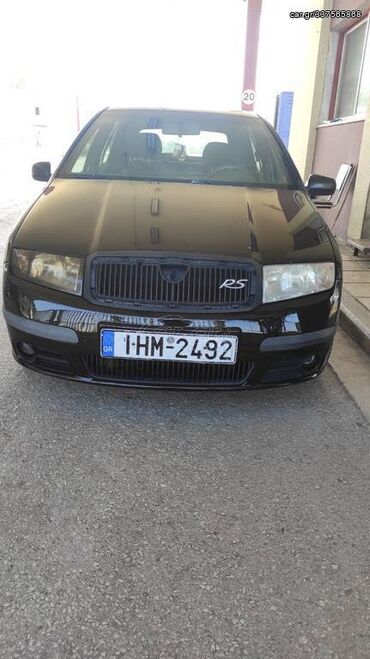 Skoda Fabia: 1.4 l. | 2007 έ. | 153000 km. Χάτσμπακ