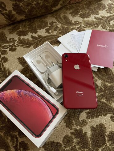 Apple iPhone: IPhone Xr, 64 GB, Qırmızı