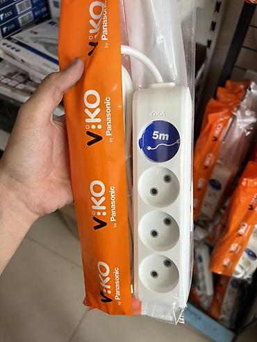 pan: Удлинитель Viko by Panasonic на 3 розетки. Подходит для подключения — 1