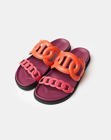 Hermès qadın slayd sandalları - Rənglər: bənövşəyi altlıq lalafo.az -da Hermès qadın slayd sandalları - Rənglər: bənövşəyi altlıq