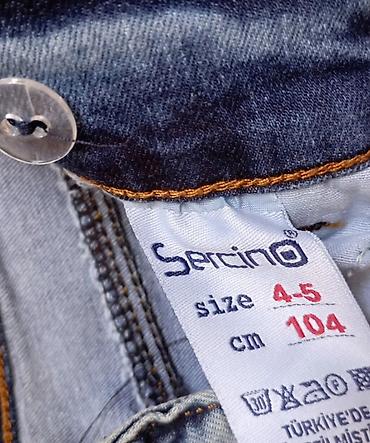 qaqa şalvarı: Cins salvar. Turkiyenindi, 4-5yas. materiali stricdi, uzunluqu 56sm — 5