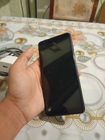 samsunq: Samsung Galaxy A7 2018, 128 ГБ, цвет - Черный, Сенсорный, Отпечаток пальца, Две SIM карты