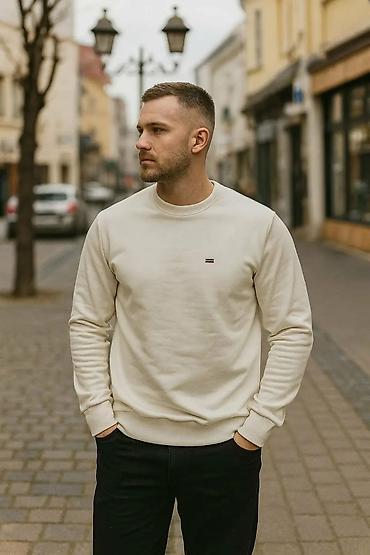 Duksevi: Muški duksevi – klasičan kroj sa okruglim izrezom od M do 2XL - — 1