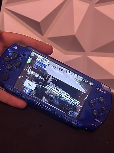 купить psp go: Sony PSP 2000 ideal (PlayStation Portable) – mavi rəng - Rəng: Parlaq — 5