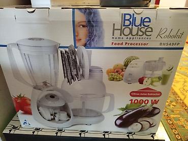 Elektronika: Blue House Robokit Food Processor (BH549FP) - 1000 W güc - — 1