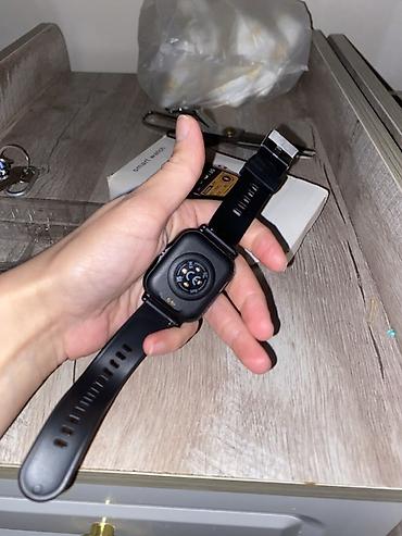 smart wacth: Yeni, Smart saat, Smart, Sensor ekran, rəng - Qara — 2